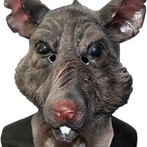 Rat Splinter Latex Adult Mask Costume TMNT Teenage Mutant Ninja Turtles